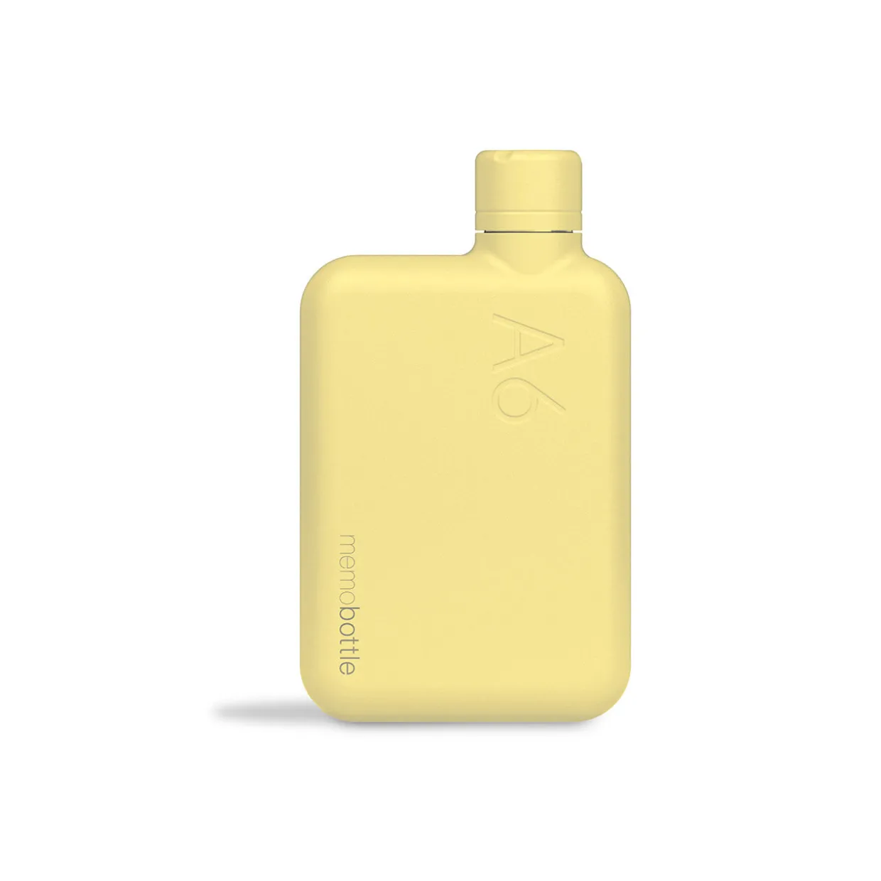 A6 Butter Yellow Stainless Steel Drink Bottle