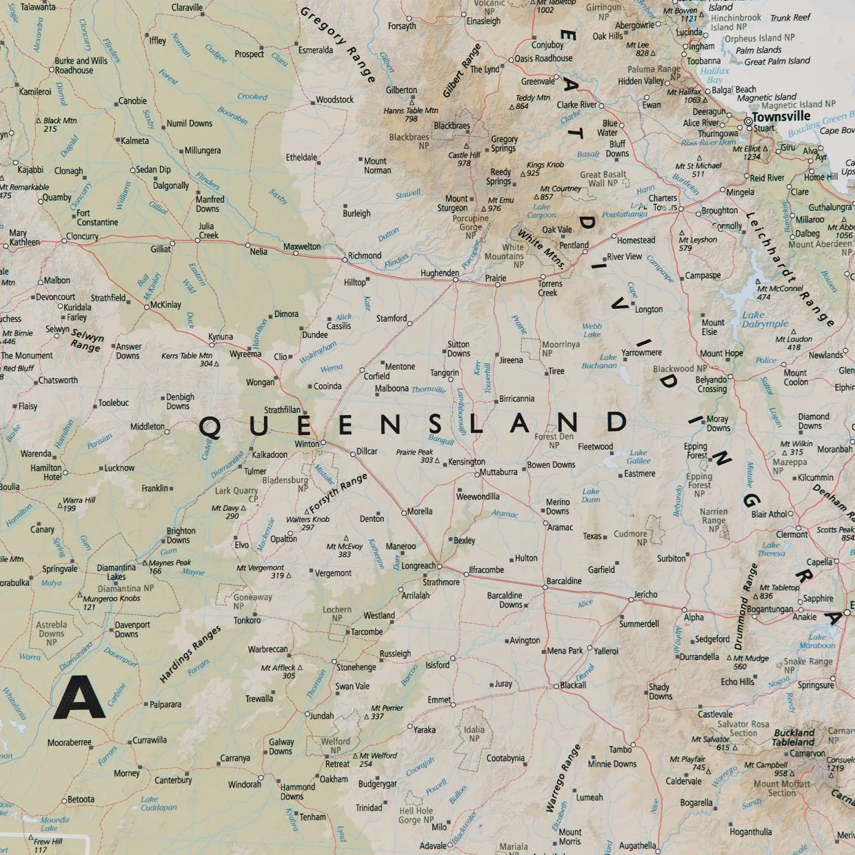 Australia Wall Map