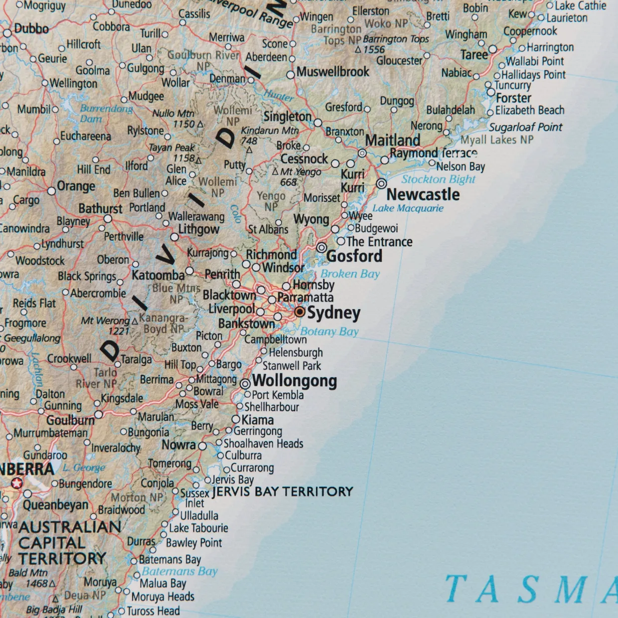Australia Wall Map