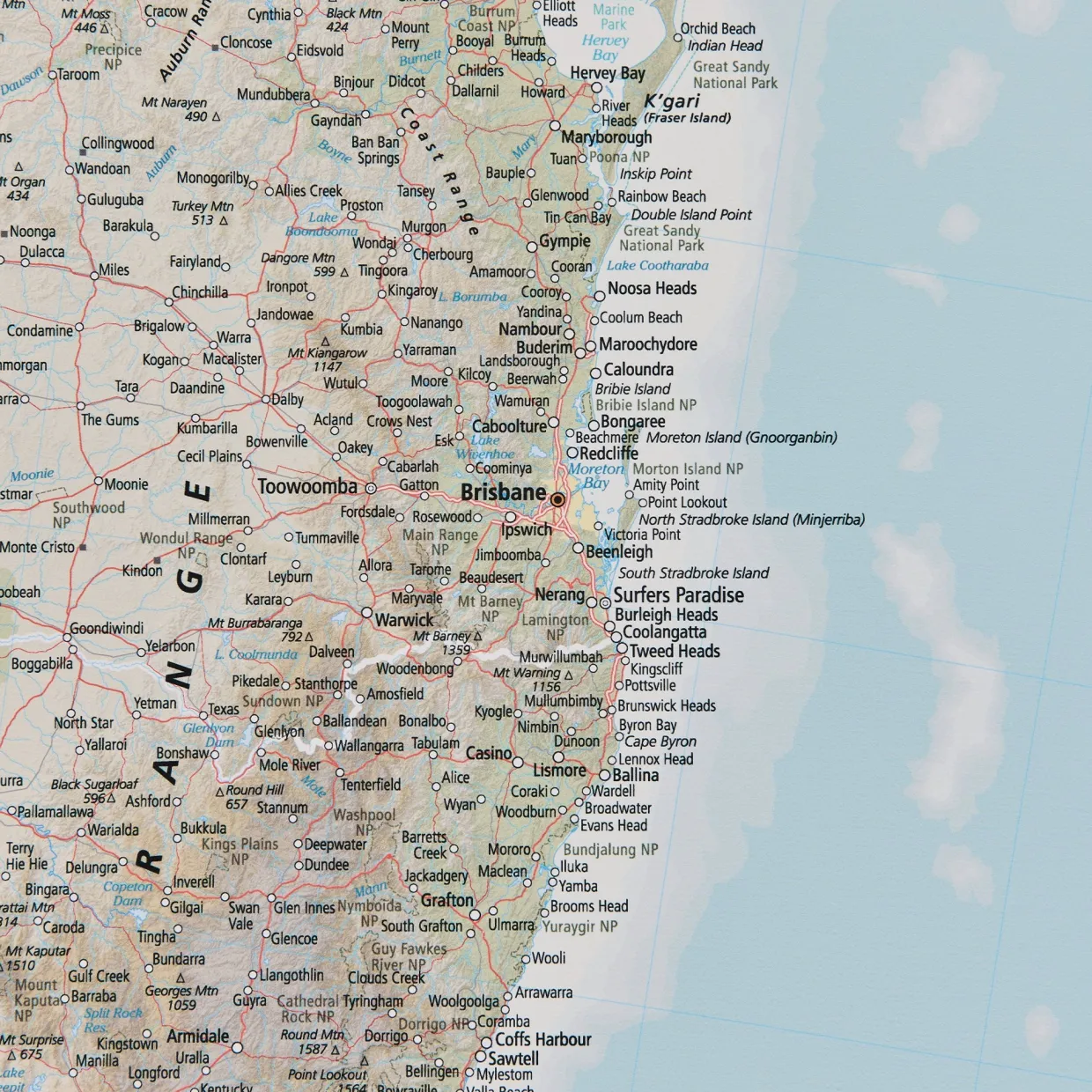 Australia Wall Map