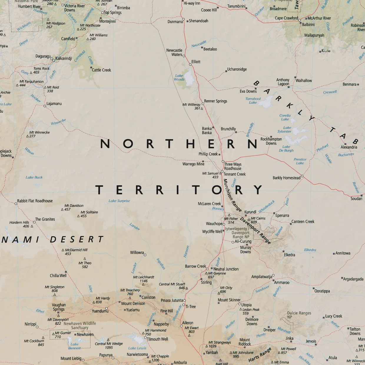 Australia Wall Map