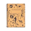 Bats Large Spiral Notebook