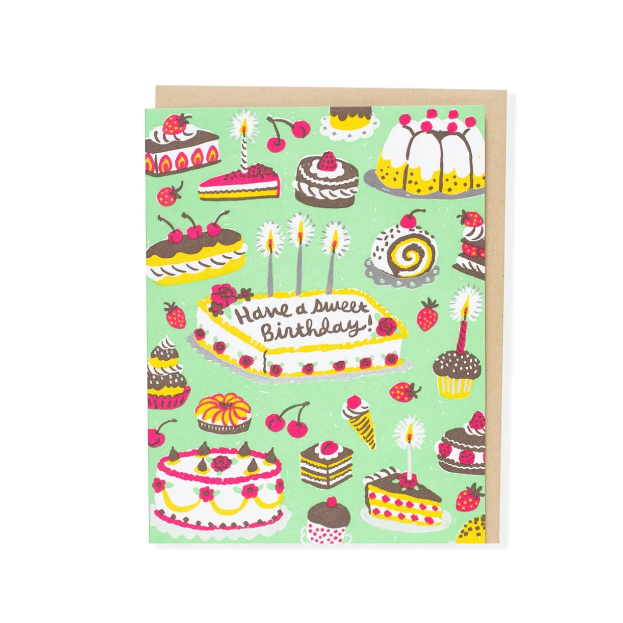 Birthday Sweets Greeting Card