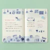 Blue Nordic Notebook B6