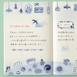 Blue Nordic Sticker Sheets Set of 2