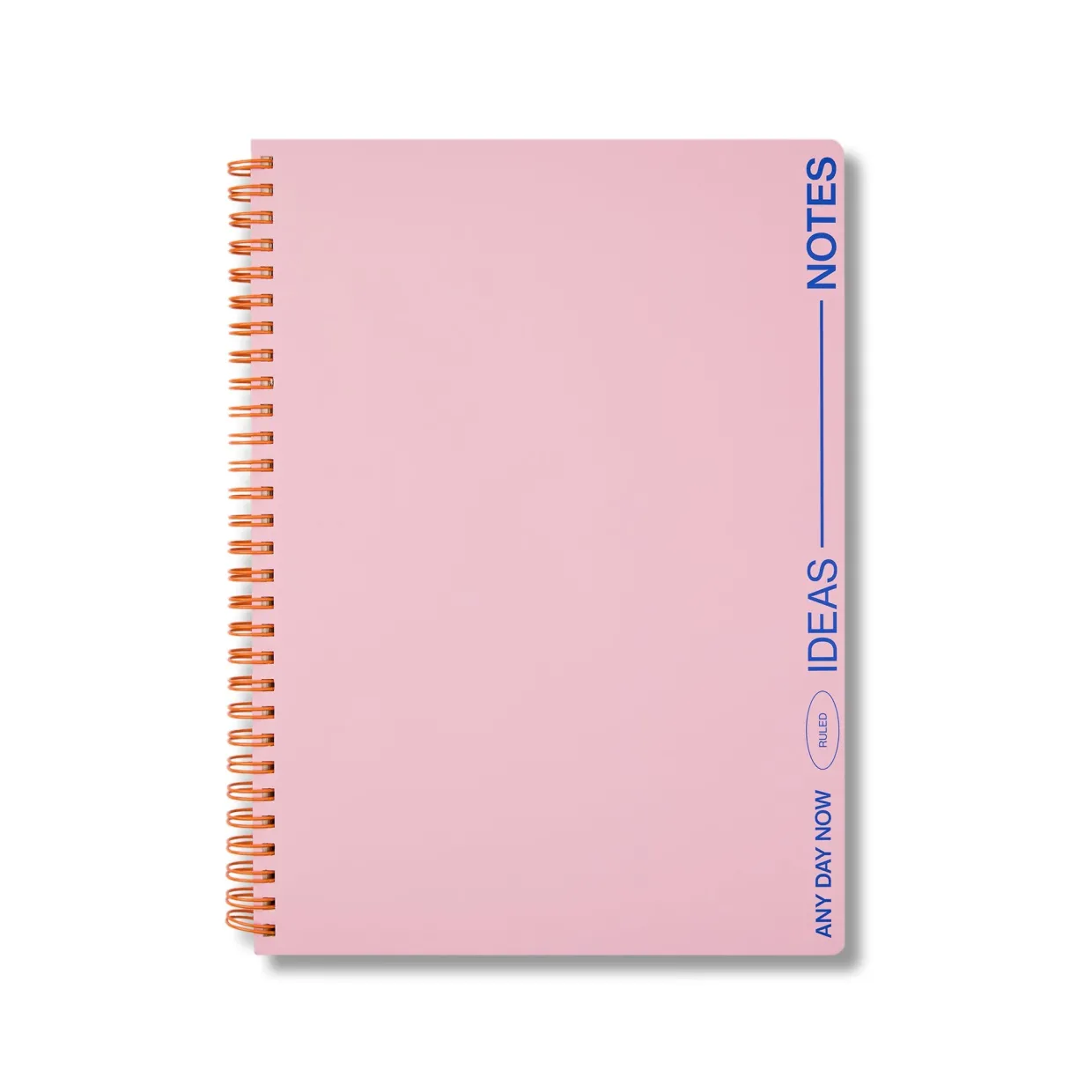 Blush Spiral Notebook Ruled B5