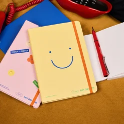 Butter Any Day Notebook Dot Grid A5