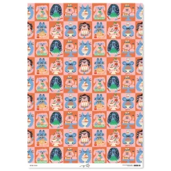 Cake Time Wrapping Sheet