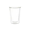 Cast Double Wall Cocktail Glass