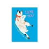 Cat Mama Greeting Card