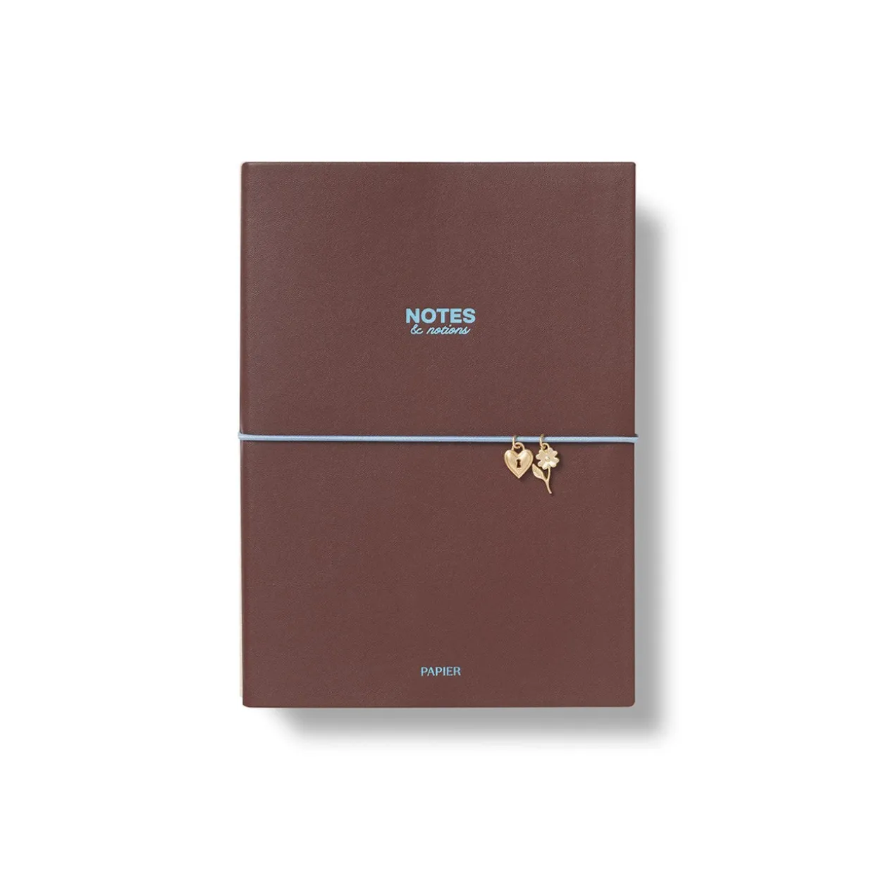 Chestnut and Ink Red Notebook