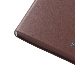 Chestnut and Ink Red Notebook