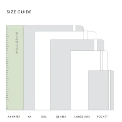 Classic Extra Large Hard Cover Notebook