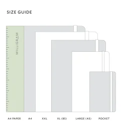Classic Large Hard Cover Expanded Notebook