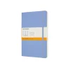 Classic Large Soft Cover Notebook Ruled Hydrangea Blue