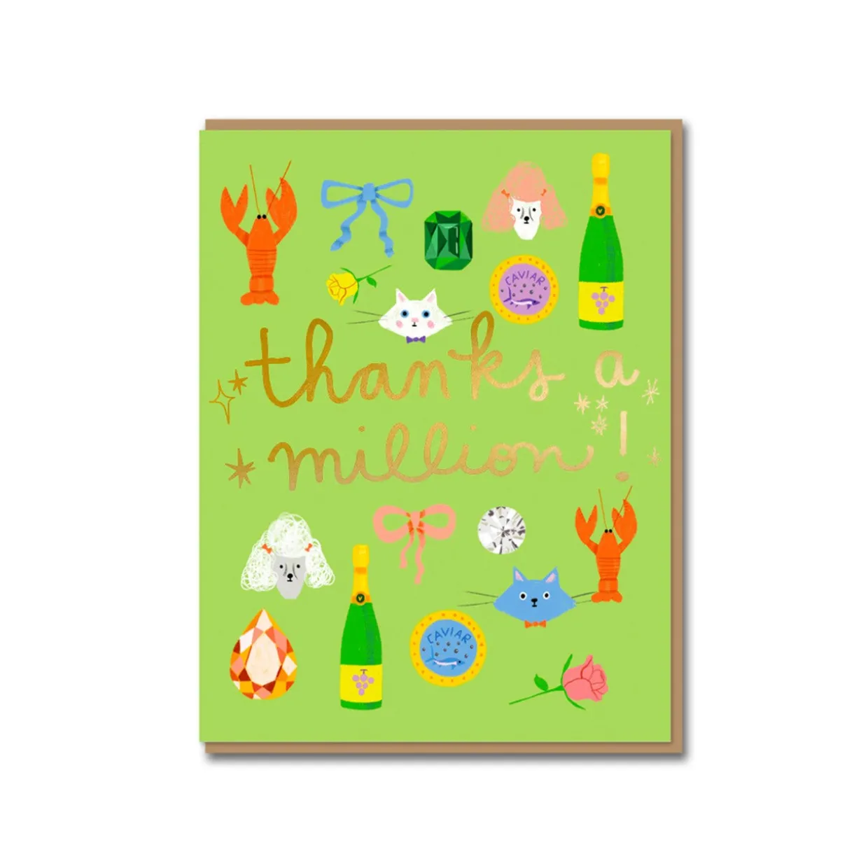Fancy Pants Greeting Card
