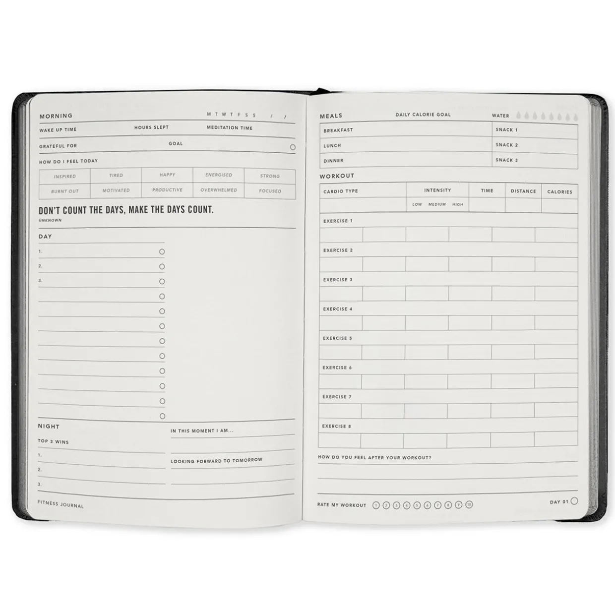 Fitness Journal A5
