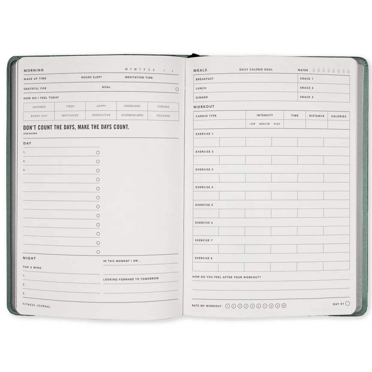 Fitness Journal A5