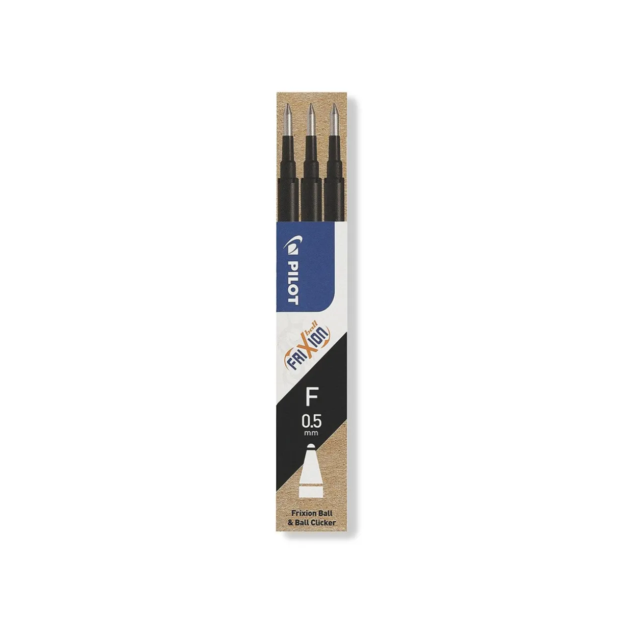 FriXion Black Refills Set of 3