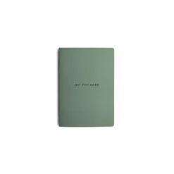 Get Shit Done Minimal Notebook A6