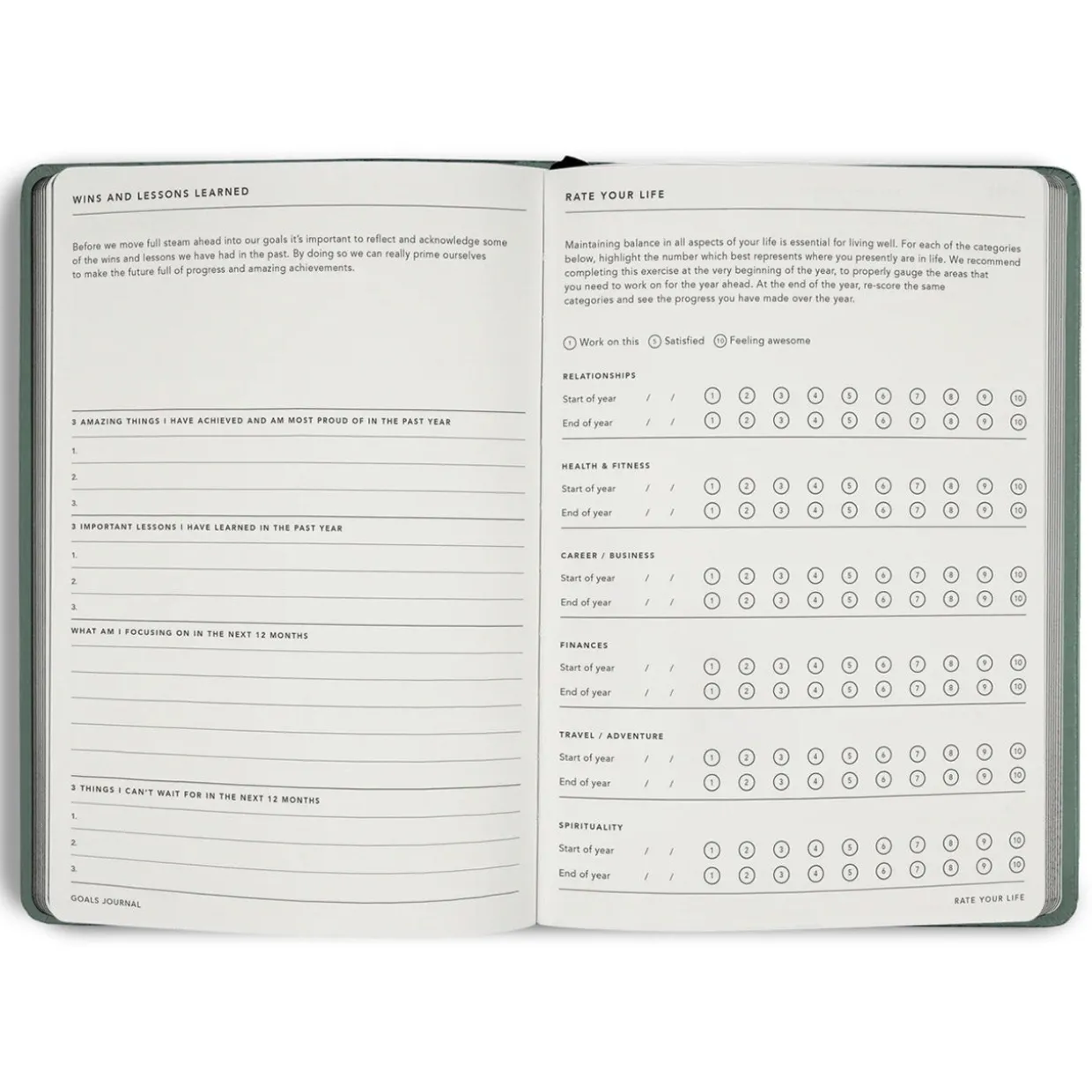 Goals Journal A5