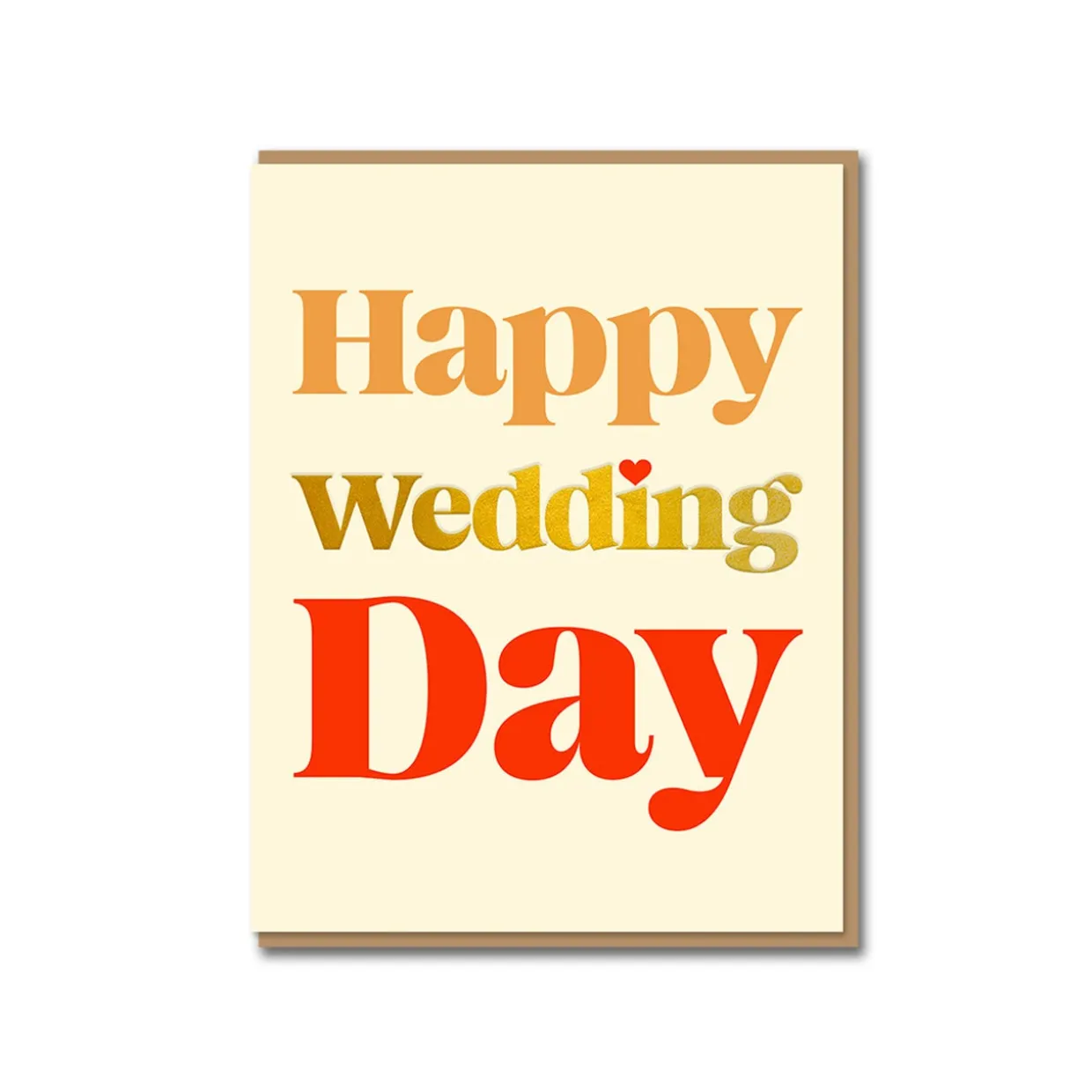 Happy Wedding Day Greeting Card
