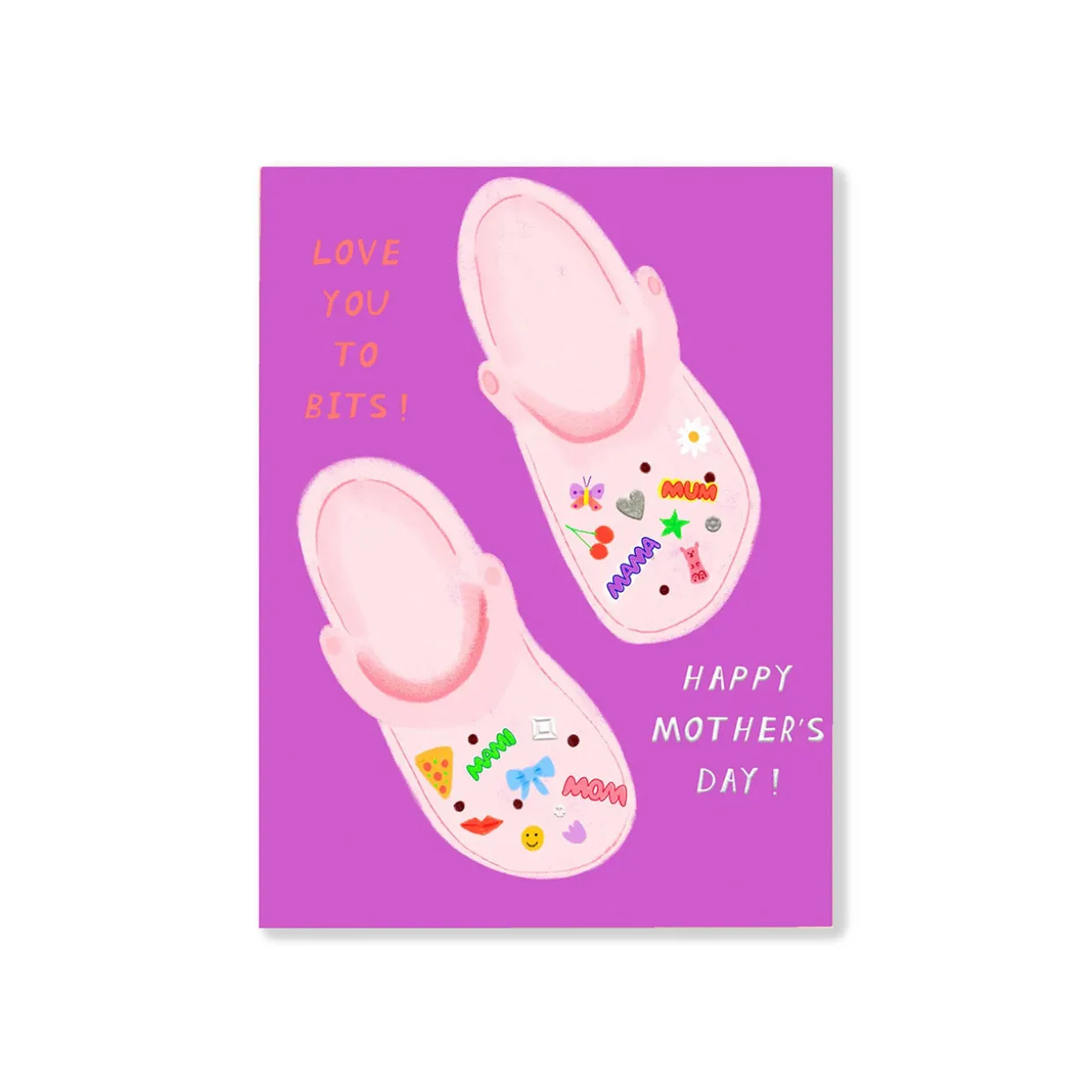 I Love You to Bits Greeting Card