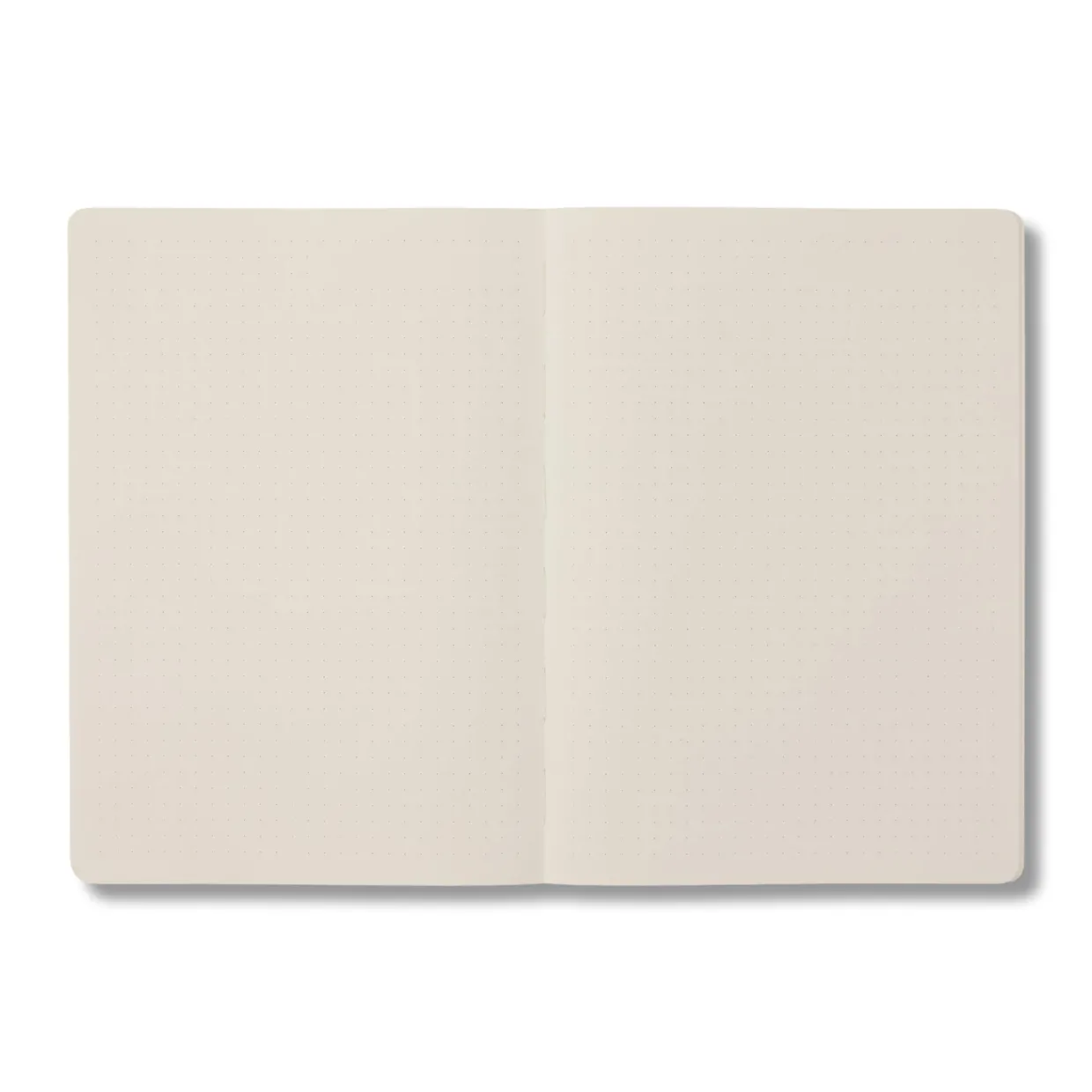 Indigo Open Bound Notebook Dot Grid A5
