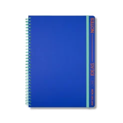 Indigo Spiral Notebook Ruled B5