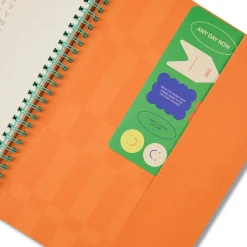 Indigo Spiral Notebook Ruled B5