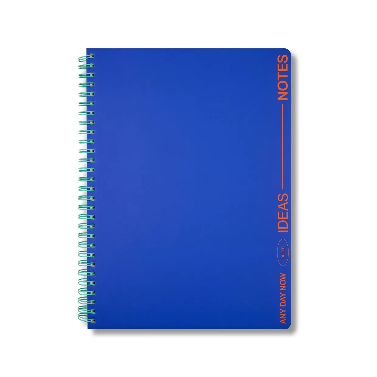 Indigo Spiral Notebook Ruled B5