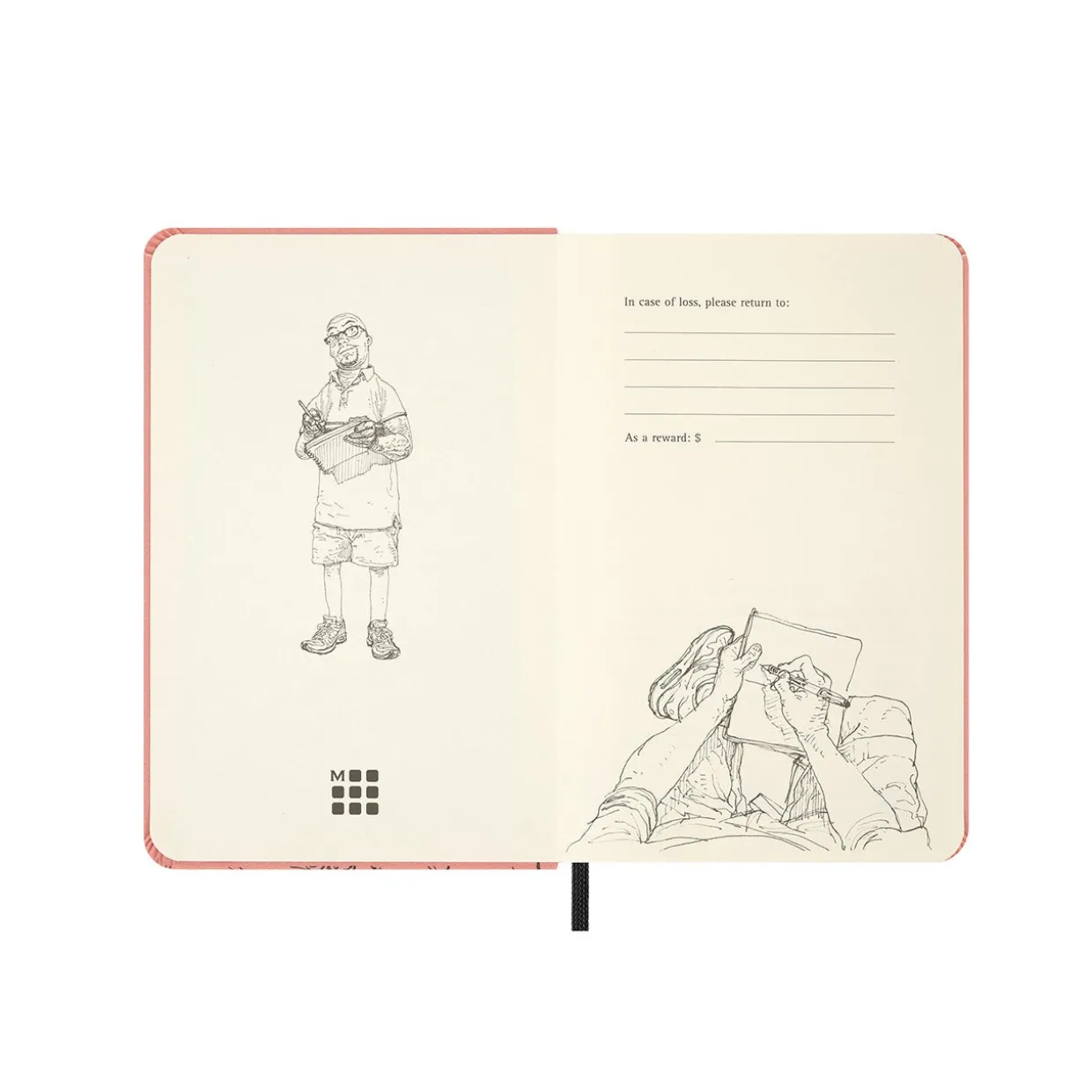 Kim Jung Gi Hard Cover Notebook Pocket