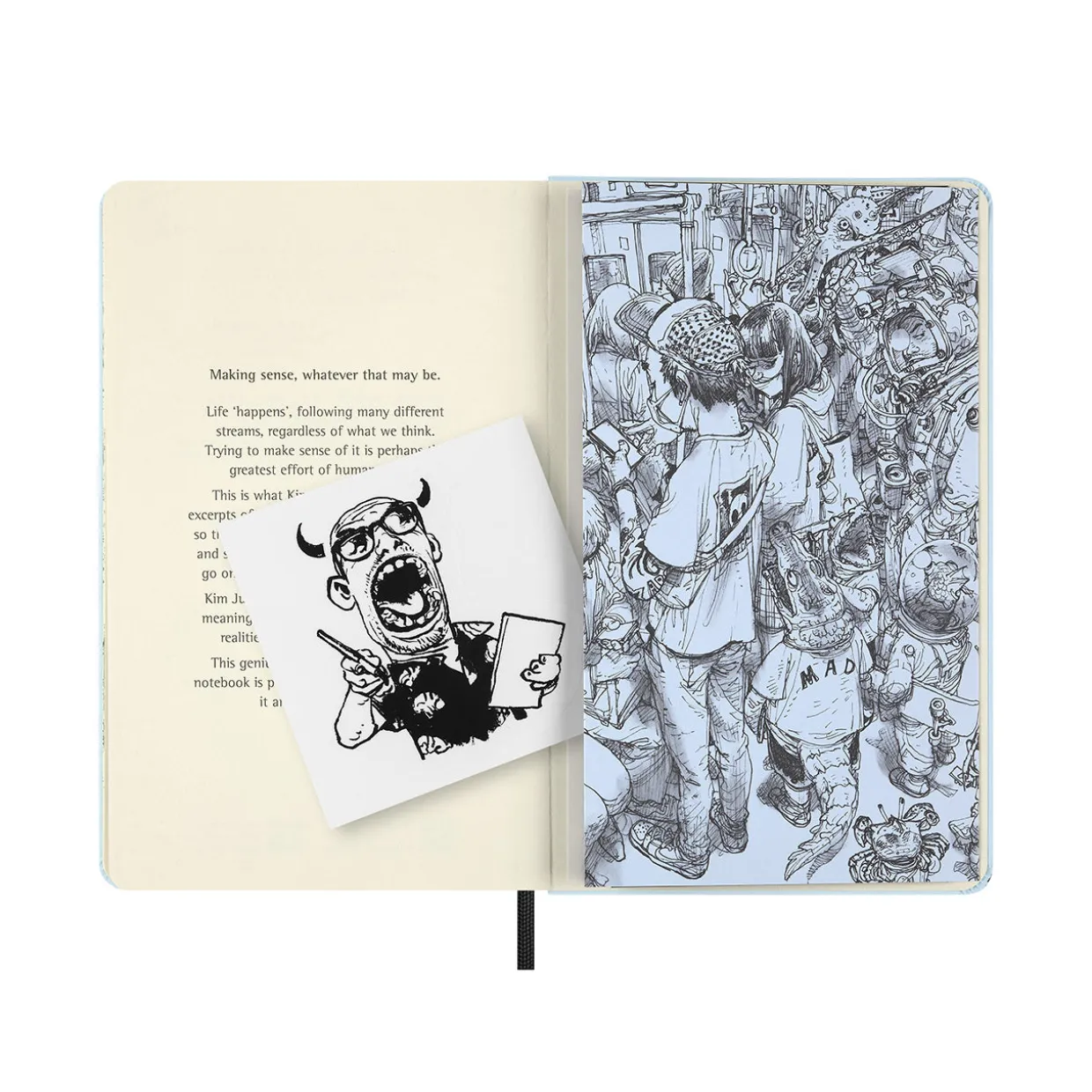 Kim Jung Gi Hard Cover Notebook Large