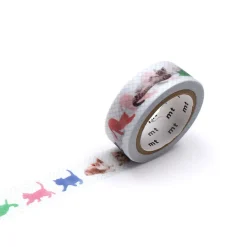 Kitten Washi Tape Single Roll