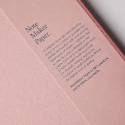 Linen Bound Notebook Ruled A5