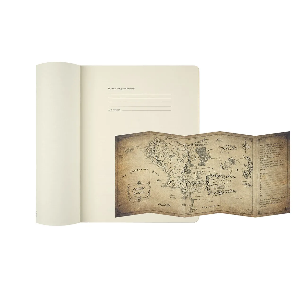 Lord of the Rings Soft Cover Notebook Extra Large