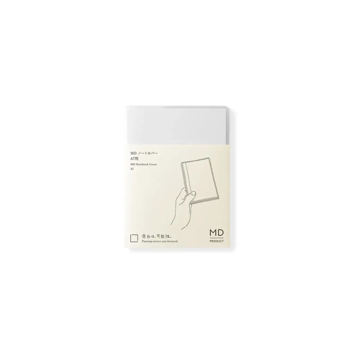MD Notebook Transparent Cover A7