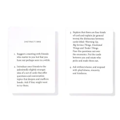 Meeting Friends Conversation Cards