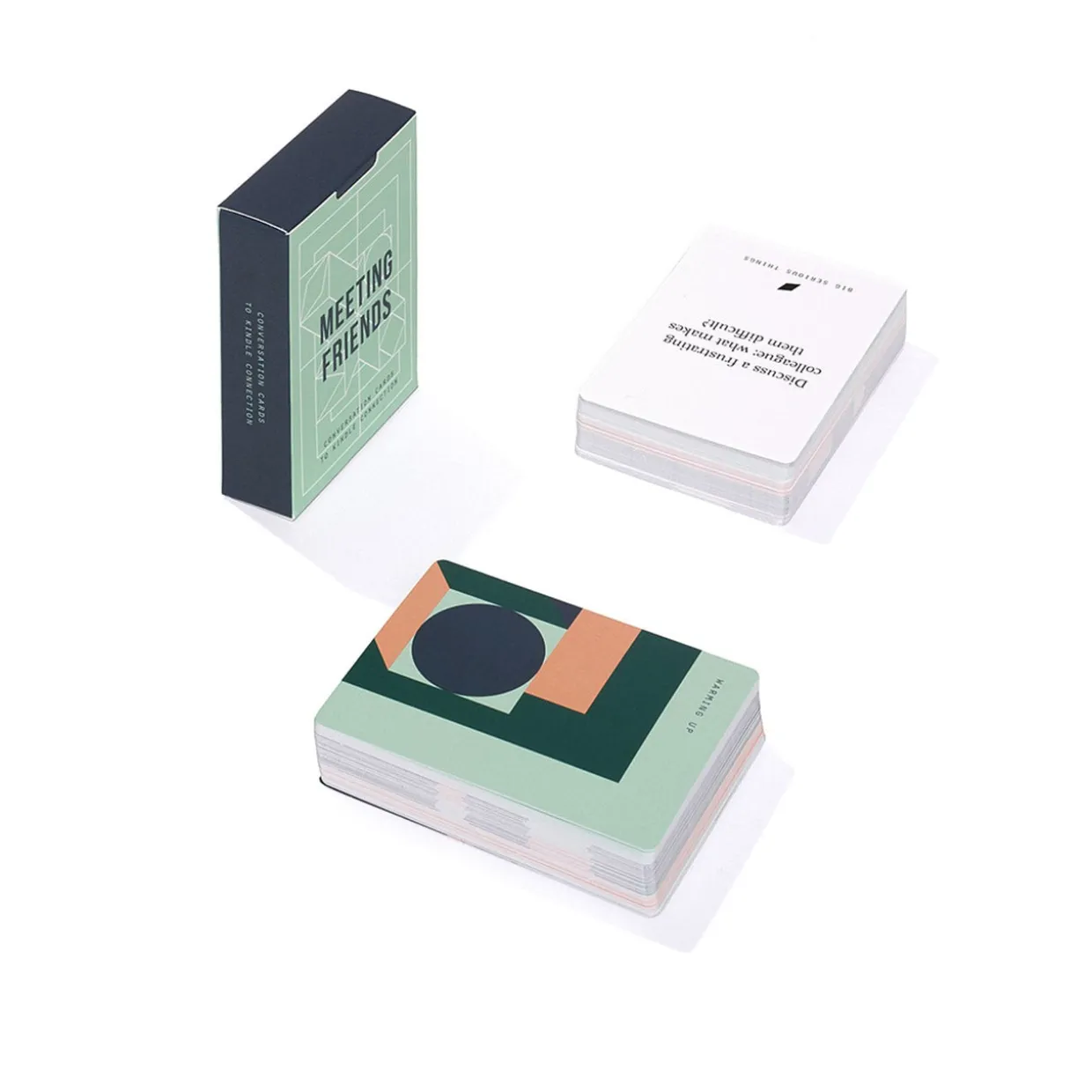 Meeting Friends Conversation Cards