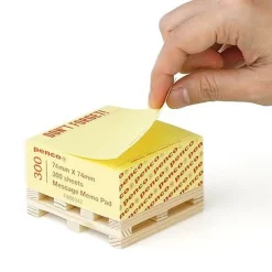Memo Block on Pallet