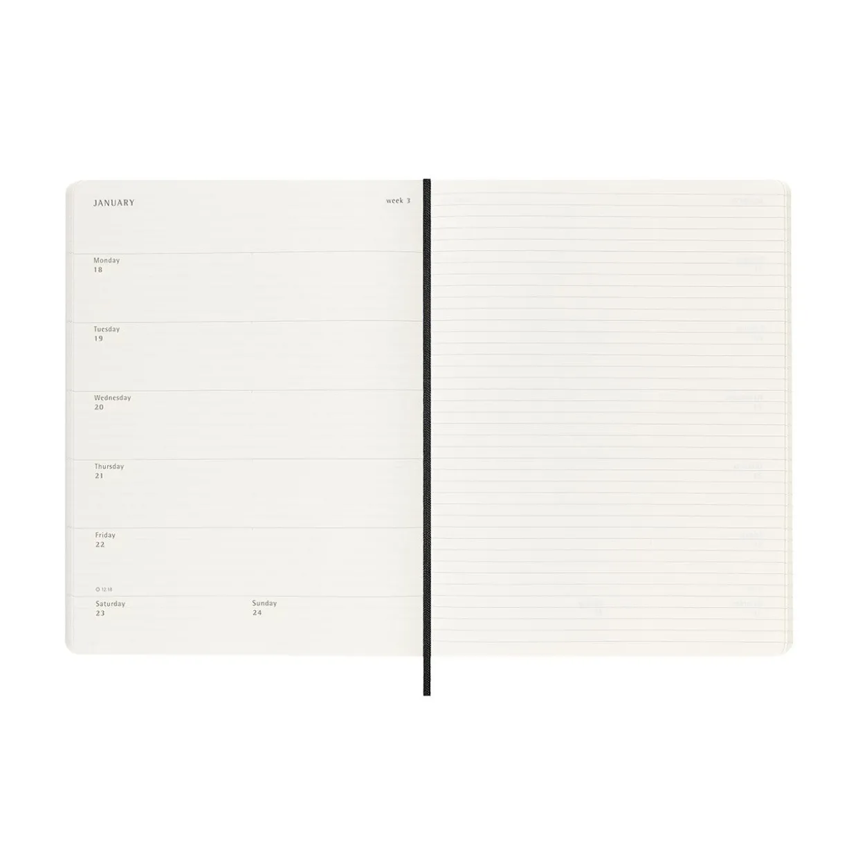 2026-27 18 Month Weekly Notebook Soft Cover Diary Extra Large