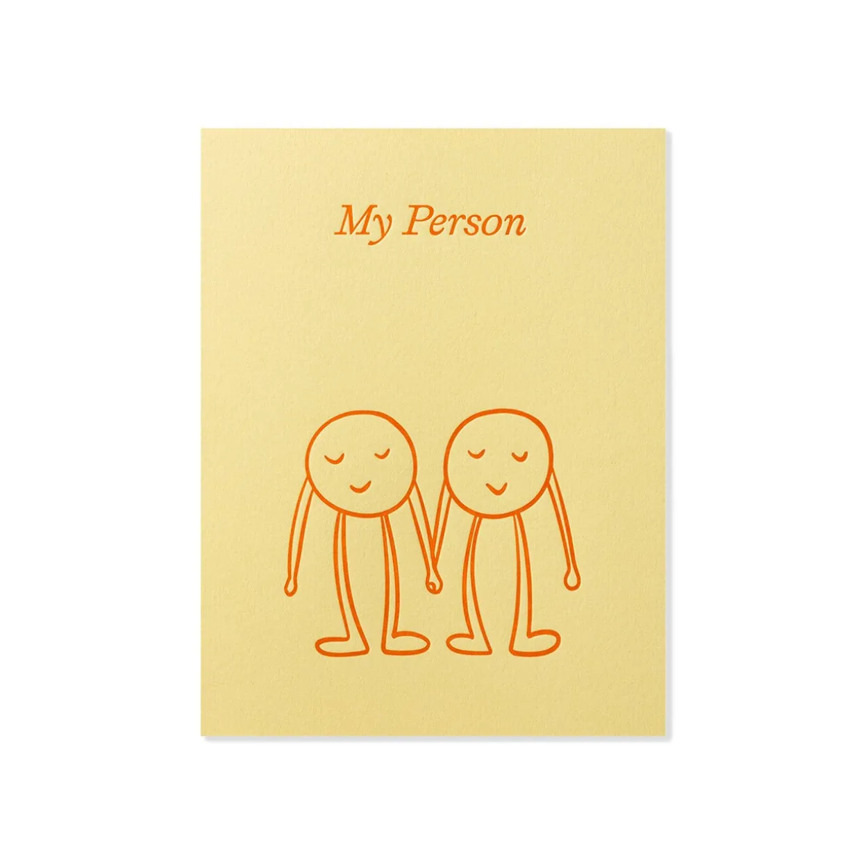 My Person Greeting Card