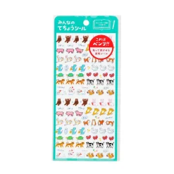 New Retro Diary Sticker Sheet