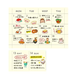 New Retro Diary Sticker Sheet