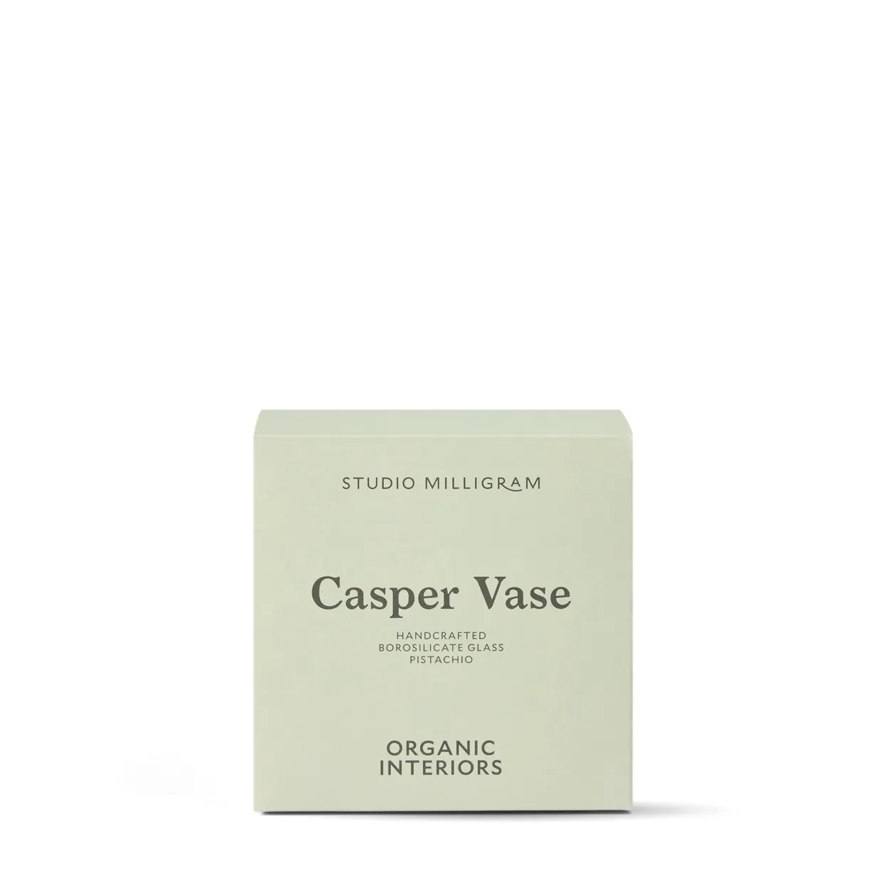 Pistachio Casper Vase Small