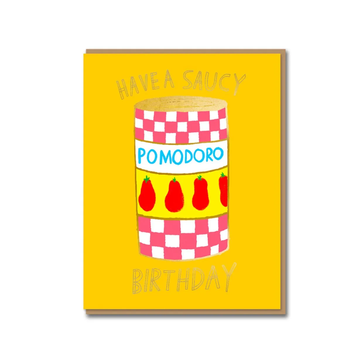 Pomodoro Greeting Card