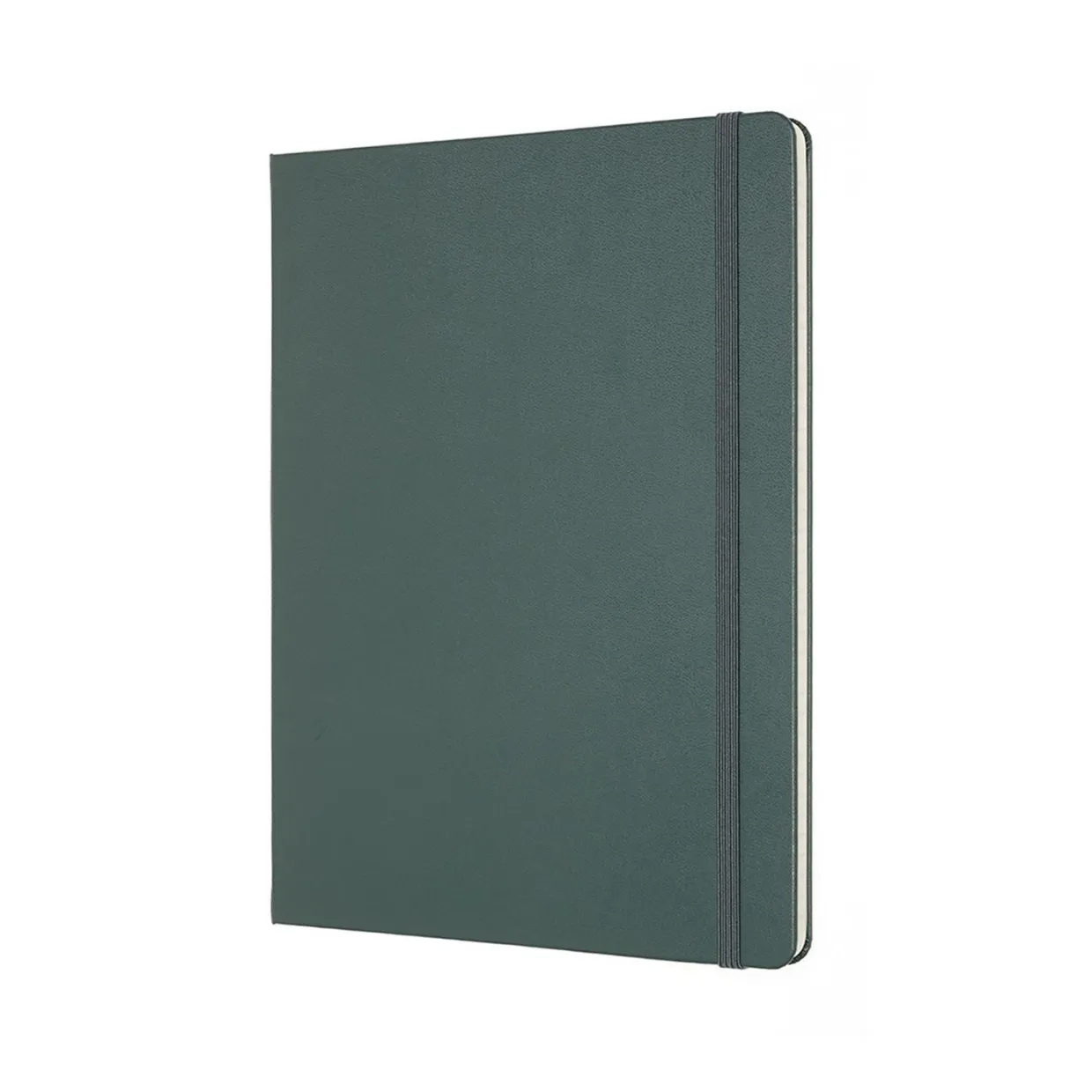 Professional Extra Large Hard Cover Notebook Forest Green