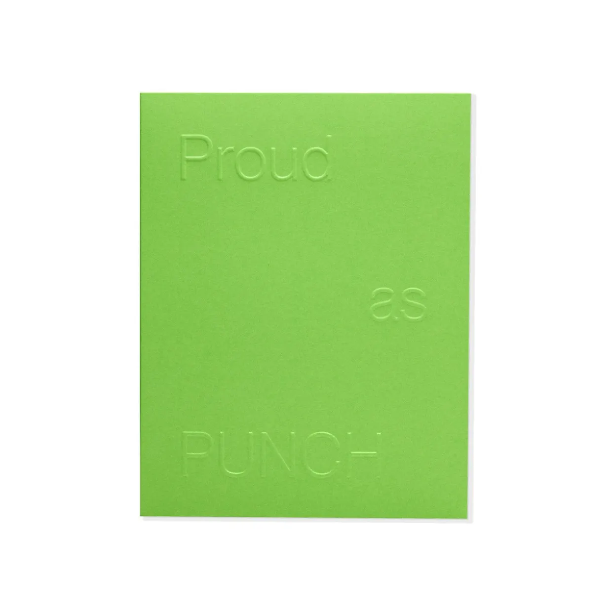 Proud as Punch Greeting Card