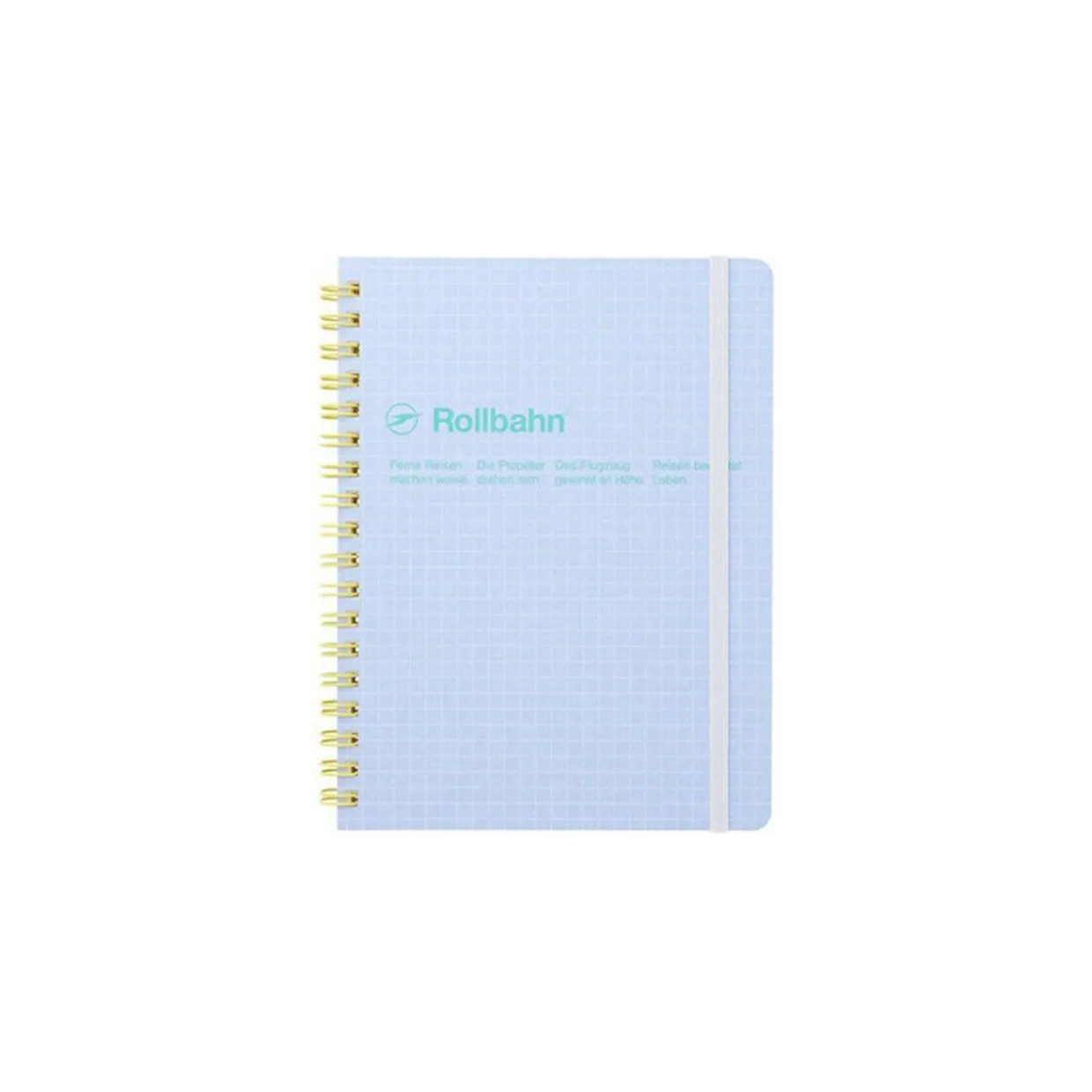 Rollbahn Large Spiral Notebook Schoolbook