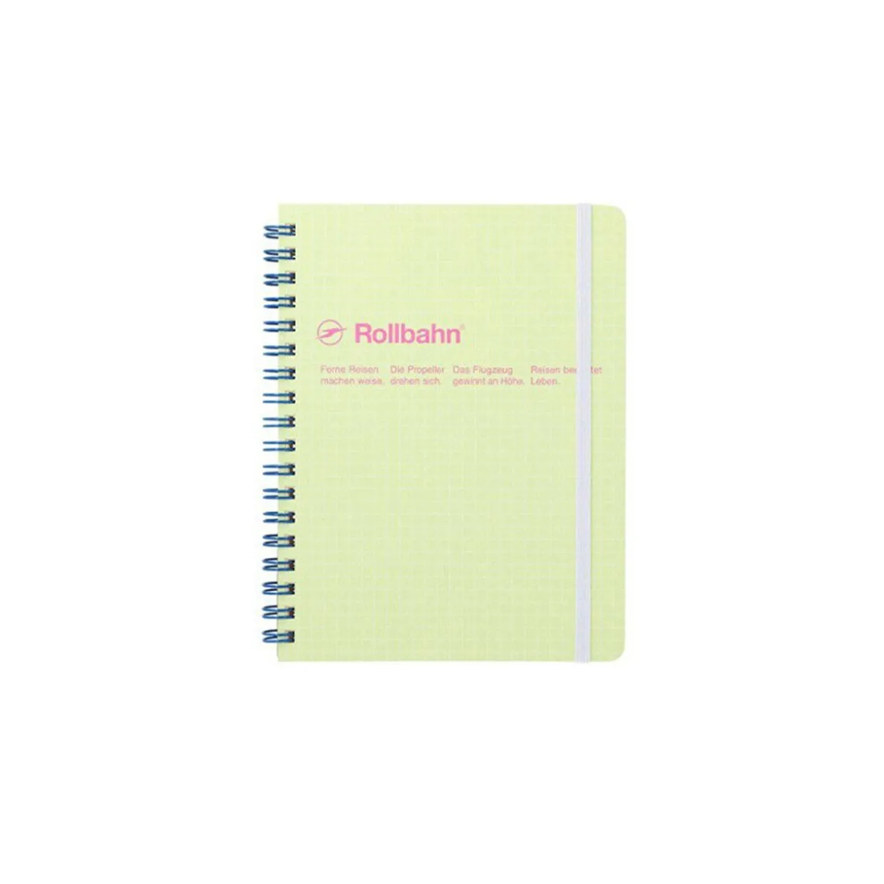 Rollbahn Large Spiral Notebook Schoolbook